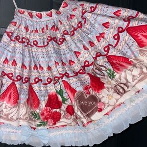 Strawberry Shortcake Skirt (L314) Bodyline